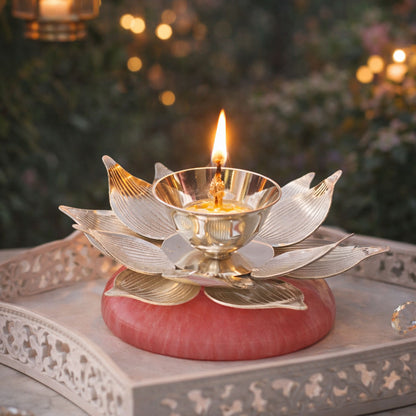 Lotus Diya