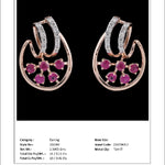 Load image into Gallery viewer, Bright Floral Pearl Drop Earrings|30296E
