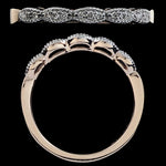 Load image into Gallery viewer, The Keeya Band Diamond Ring| SR48450
