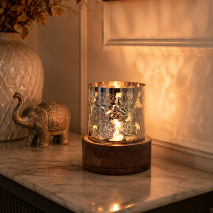 Wood Tea Light Holder