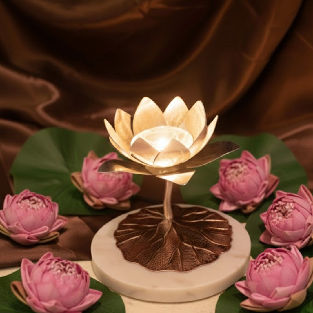 Bloom Lotus Diya