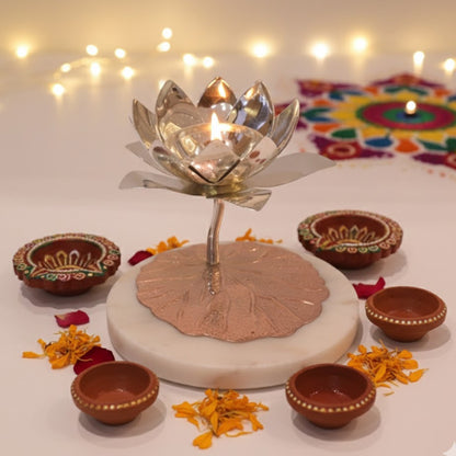 Bloom Lotus Diya