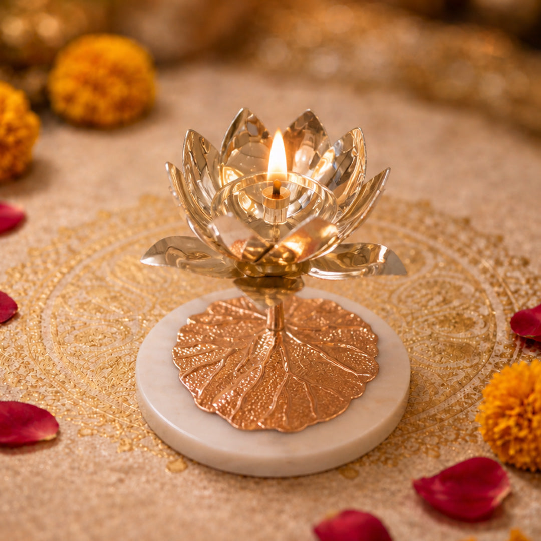 Bloom Lotus Diya