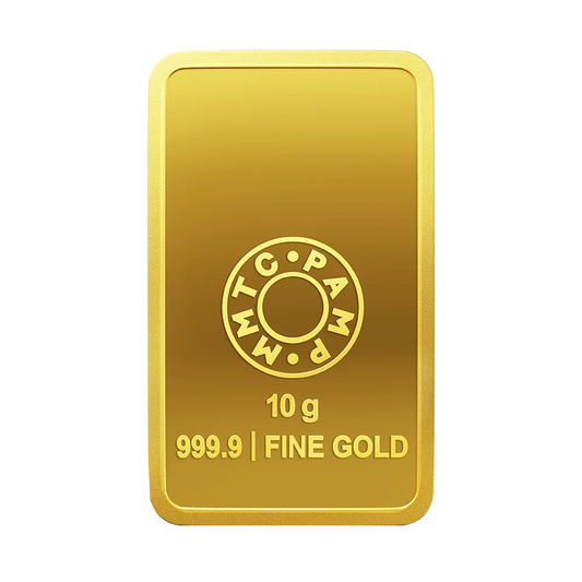 LOTUS 24K (999.9) 10 GM GOLD BAR