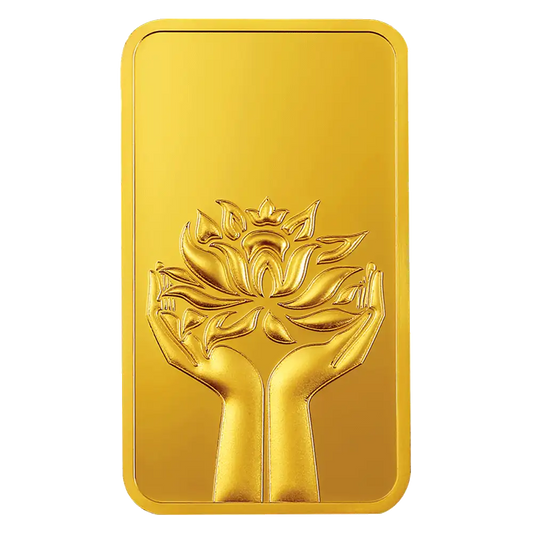 LOTUS 24K (999.9) 20 GM GOLD BAR