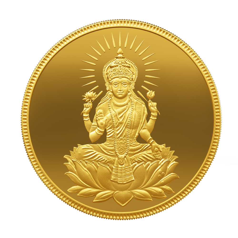 Lotus 24k (999.9) 8 gm Gold Coin