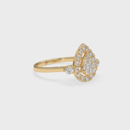 D LADIES RING 21573R