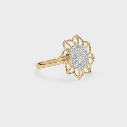 D LADIES RING 51605R