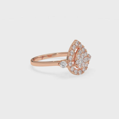 D LADIES RING 21573R