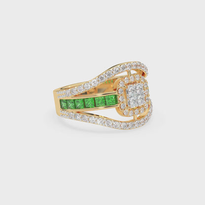 D LADIES RING ALR00502