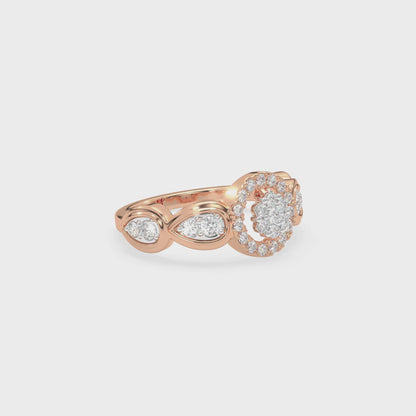 D LADIES RING LR374