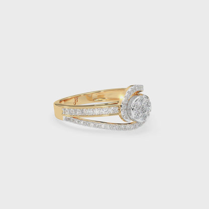 D LADIES RING LR19438