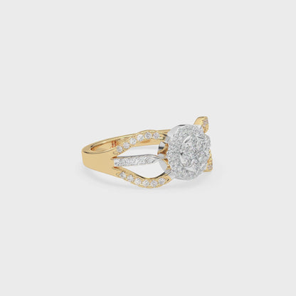 D LADIES RING LR725