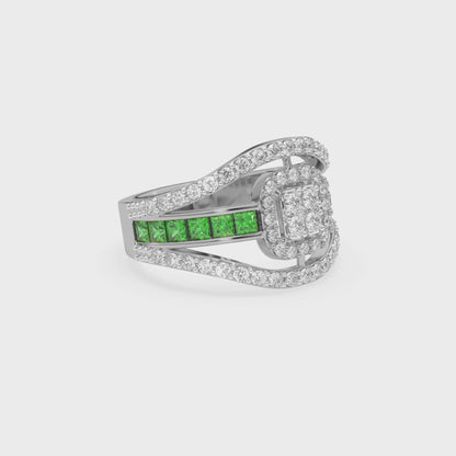 D LADIES RING ALR00502