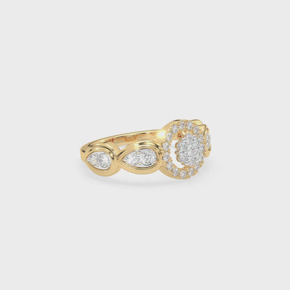 D LADIES RING LR374