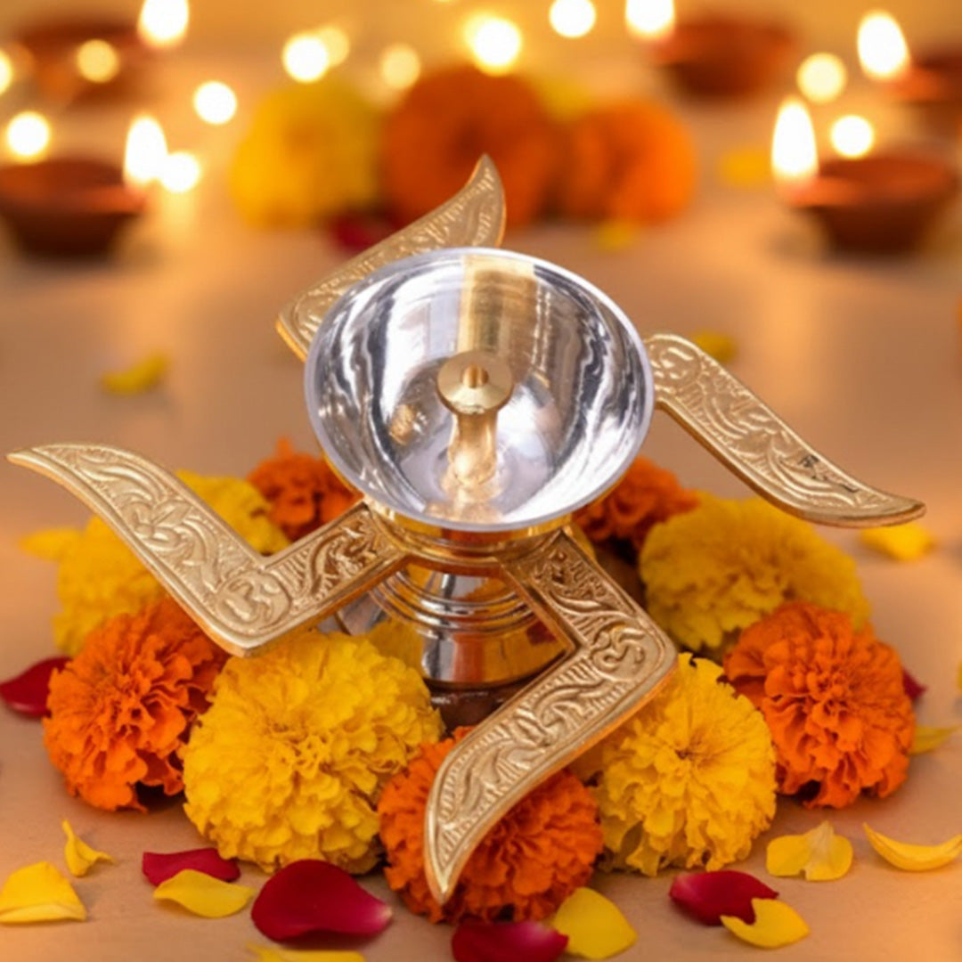 Swastik Diya